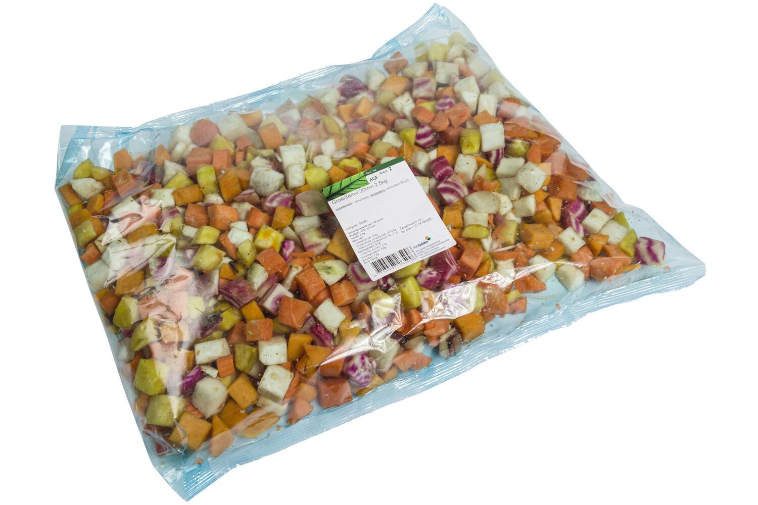 Groentemix 20mm 2,5kg stuk 2
